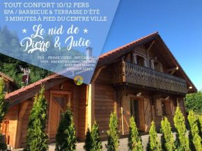 ⁂⁂ LE NID DE PIERRE & JULIE CLEDICIHOME 2 pas du centre ville / SPA & TERASSE AMENAGEE ⁂⁂ La Bresse